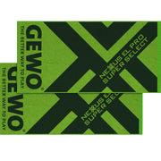 Gewo Set 2x Handduk Super Select svart/grön