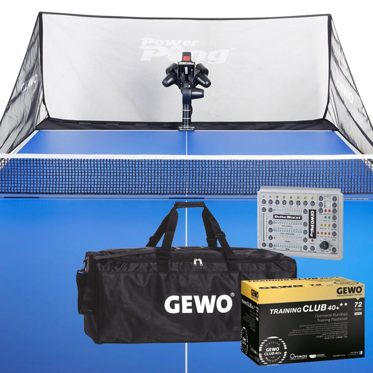 Gewo set Robot Delta Nexxt + 1x robotväska + 1x bollträning 72-pack