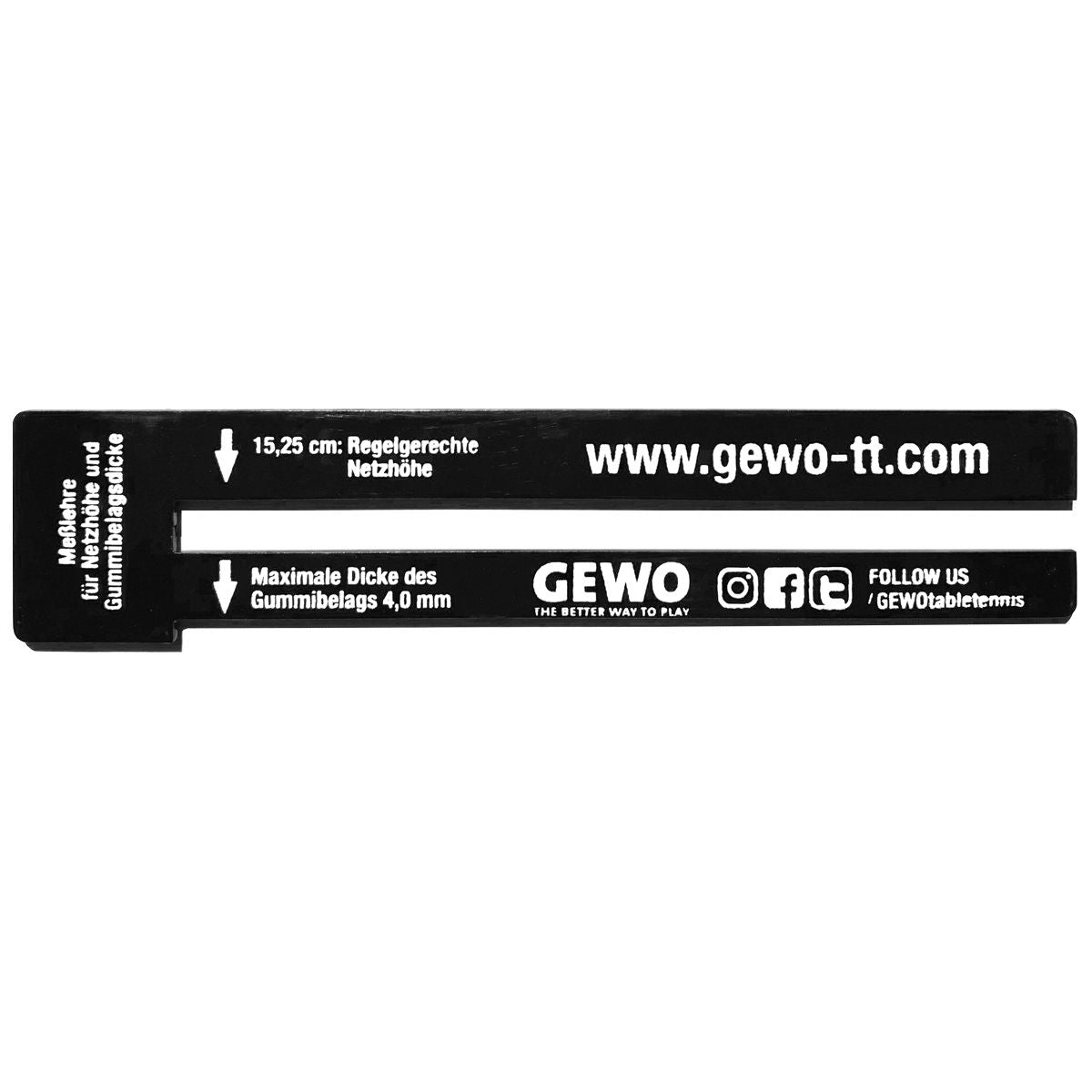 Gewo Nätmätare Metal