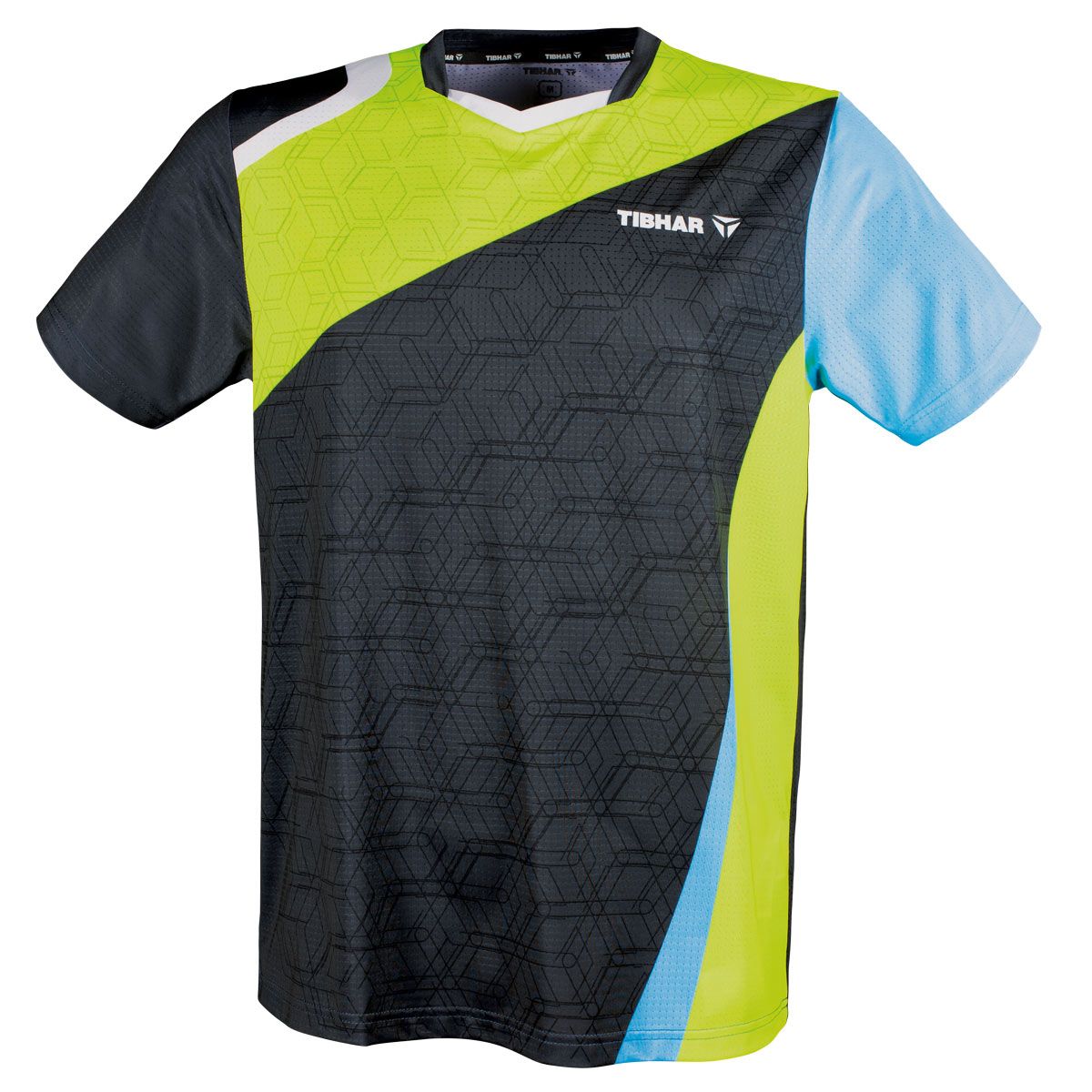 Tibhar tröja Sol gul/ljusblå