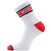 Gewo Strumpor Step Flex III vit/röd