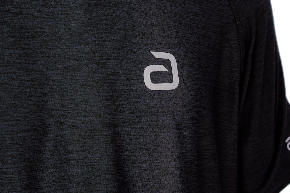 Andro tröja Melange Alpha svart