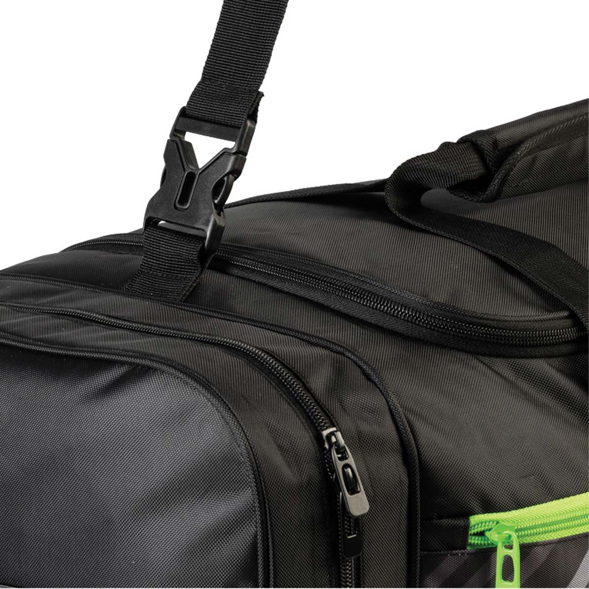 Gewo Sportsbag Stripes XL svart/lime