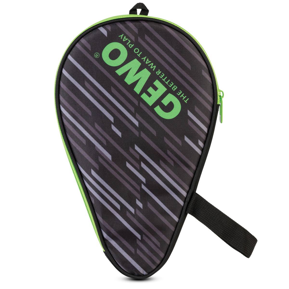 Gewo Round Cover Stripes svart/lime