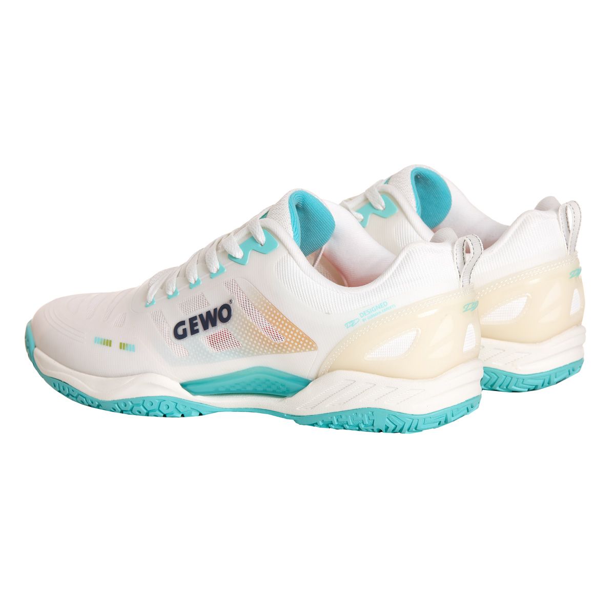 Gewo skor Ultra Force Pro vit/mintgrön