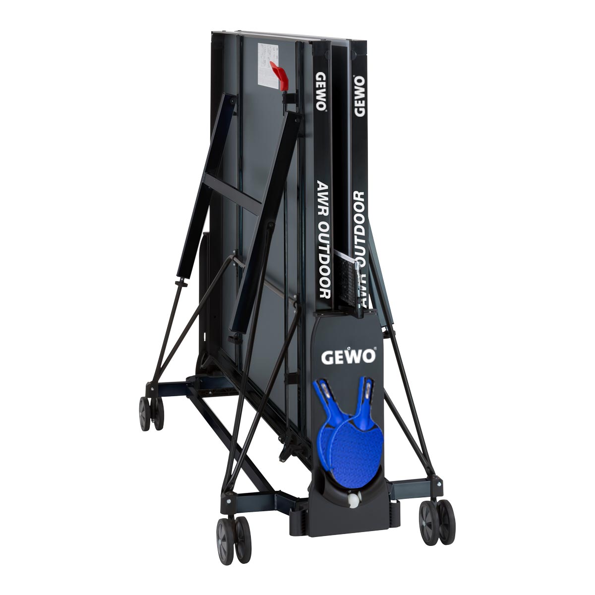 Gewo bord AWR Outdoor inkl. 2 racketar & bollar grå