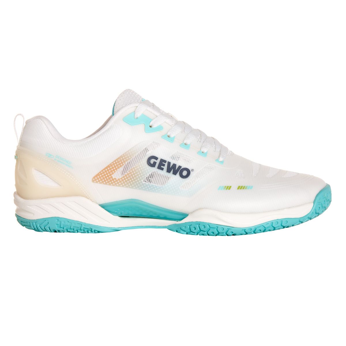 Gewo skor Ultra Force Pro vit/mintgrön