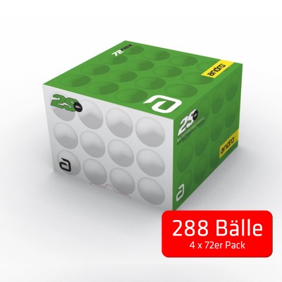 Andro Poly2S** vit 4-pack (288)