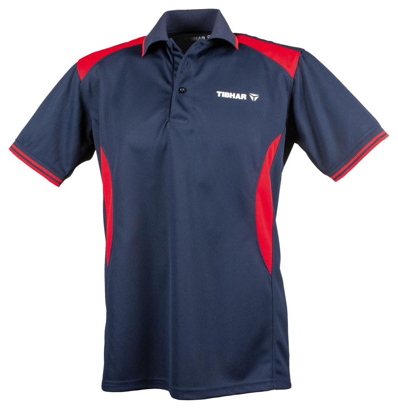 Tibhar tröja Cosmos polyester marinblå/röd