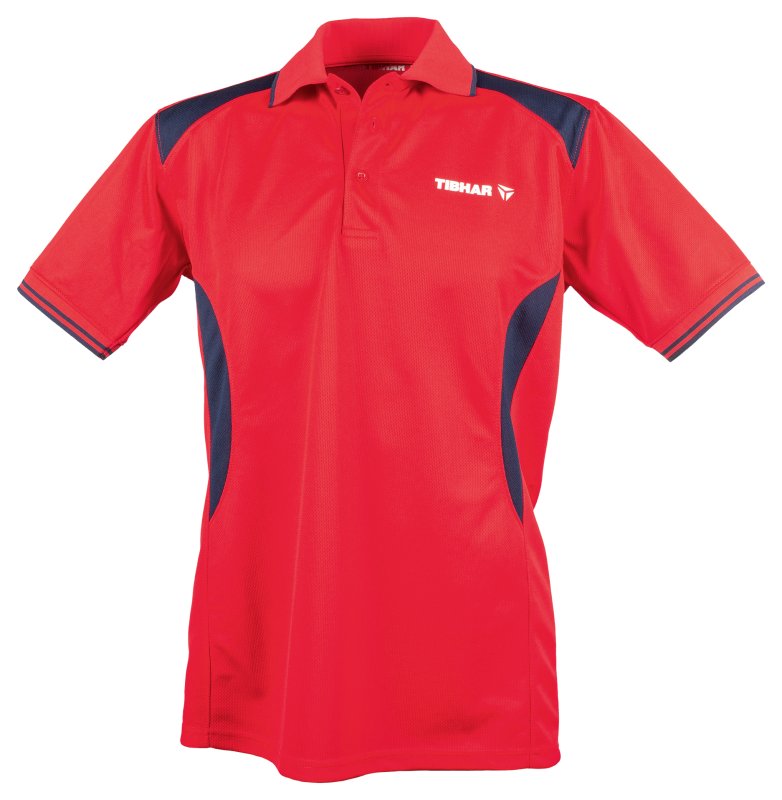 Tibhar tröja Cosmos polyester röd/marinblå