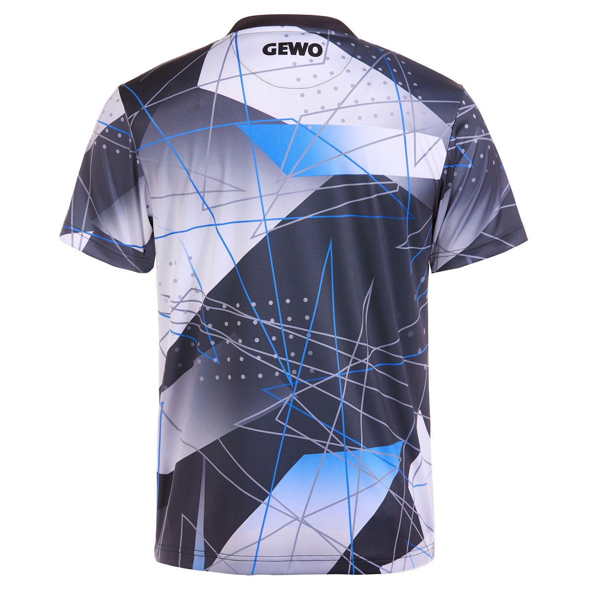 Gewo shirt Lugo II svart/blå