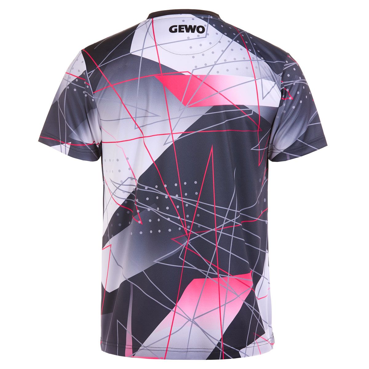 Gewo shirt Lugo I svart/rosa