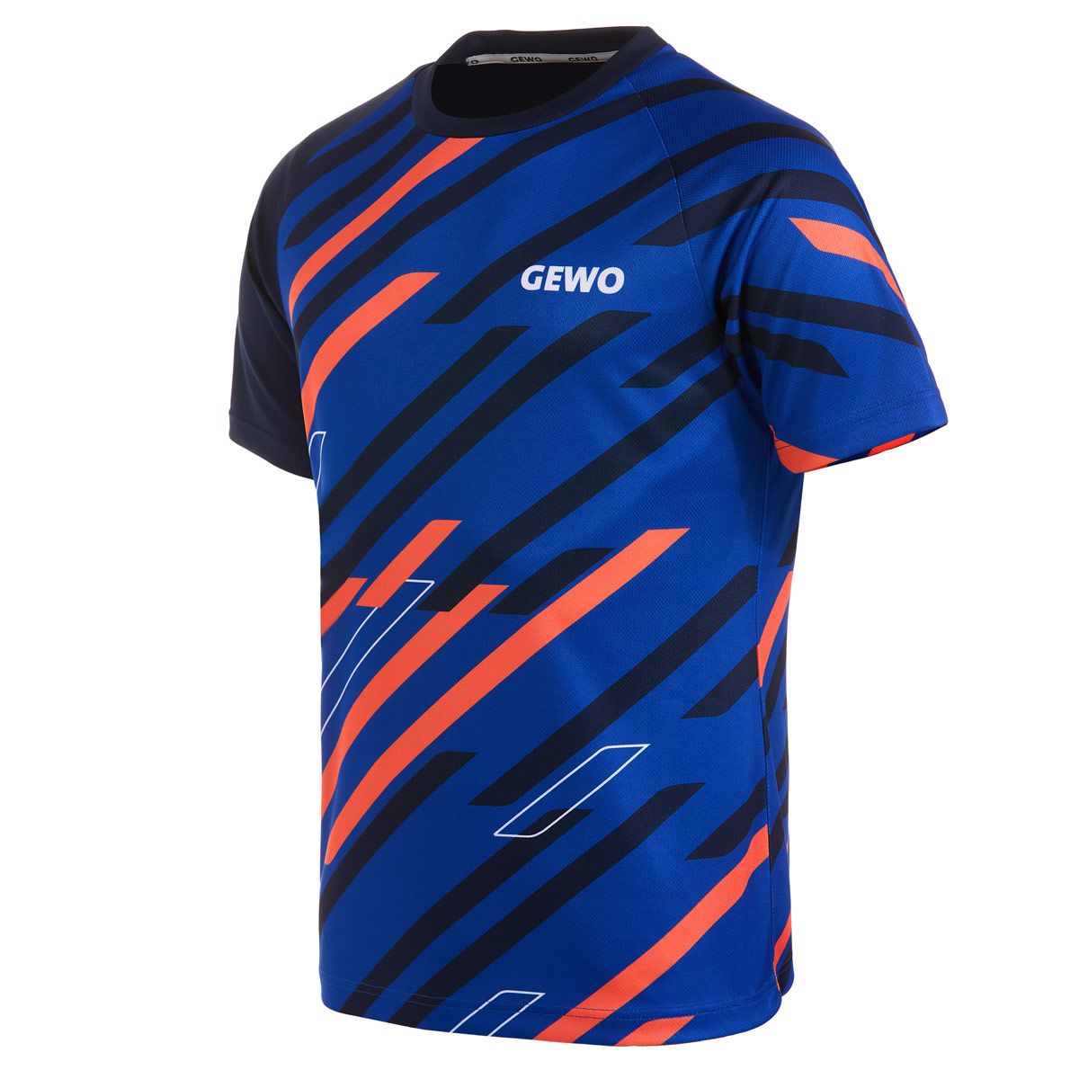 Gewo shirt Ponza III marin/orange