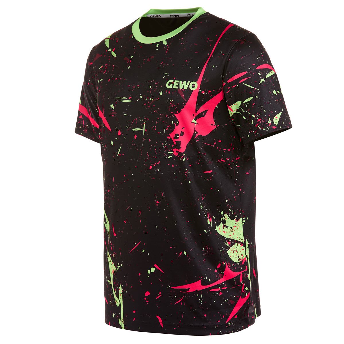 Gewo shirt Tamarro II svart/grön