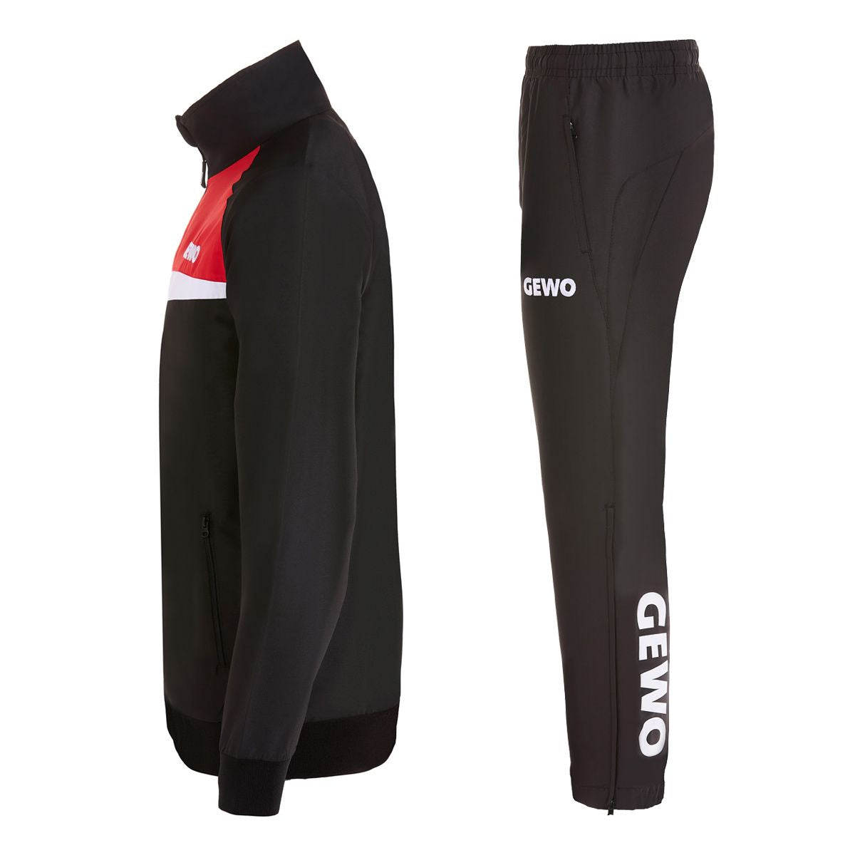 Gewo Tracksuit Fondi I svart/röd