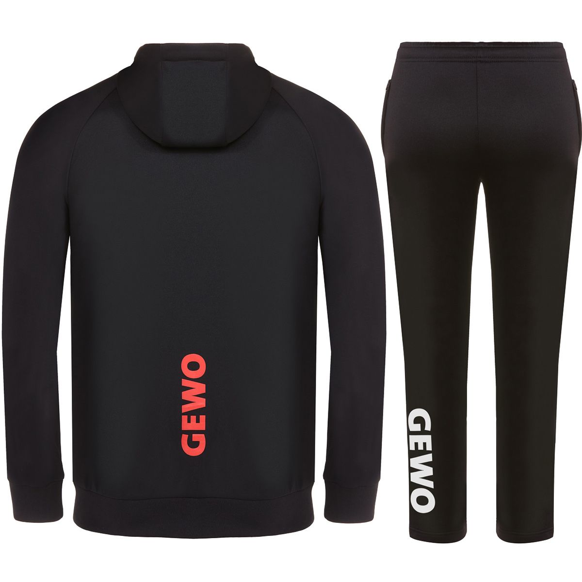 Gewo Tracksuit Ponza I svart/röd