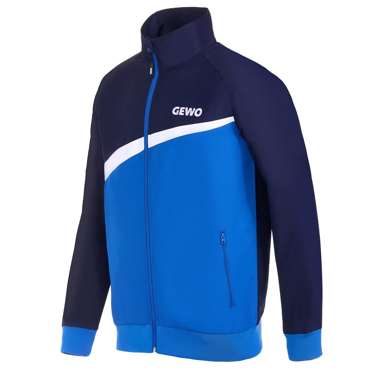 Gewo Tracksuitjacket Fondi II marin/kunglig blå