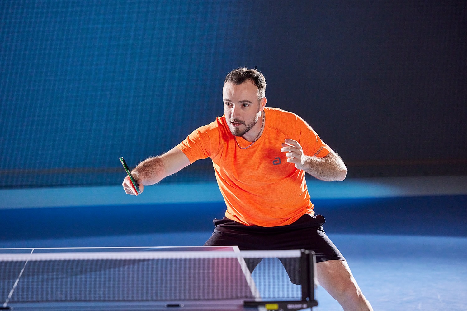 Andro Tröja Melange Alpha orange