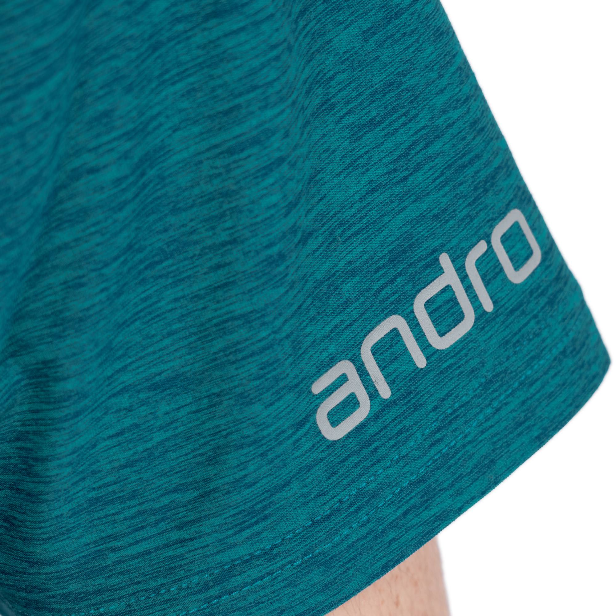 Andro tröja Melange Alpha grön/blå