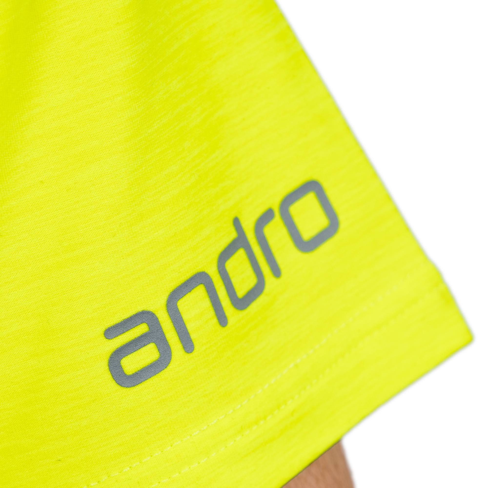 Andro tröja Melange Alpha neon gul