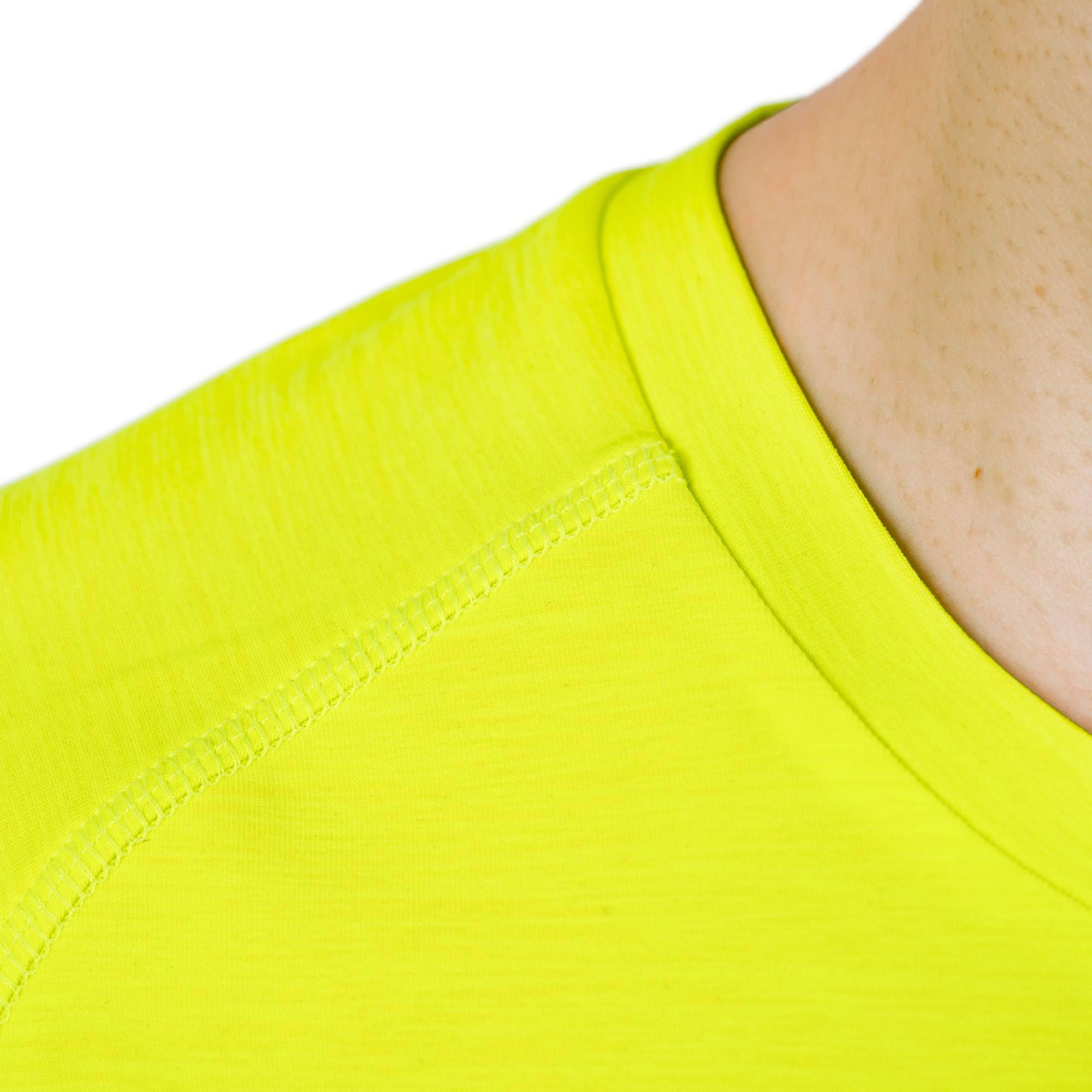 Andro tröja Melange Alpha neon gul