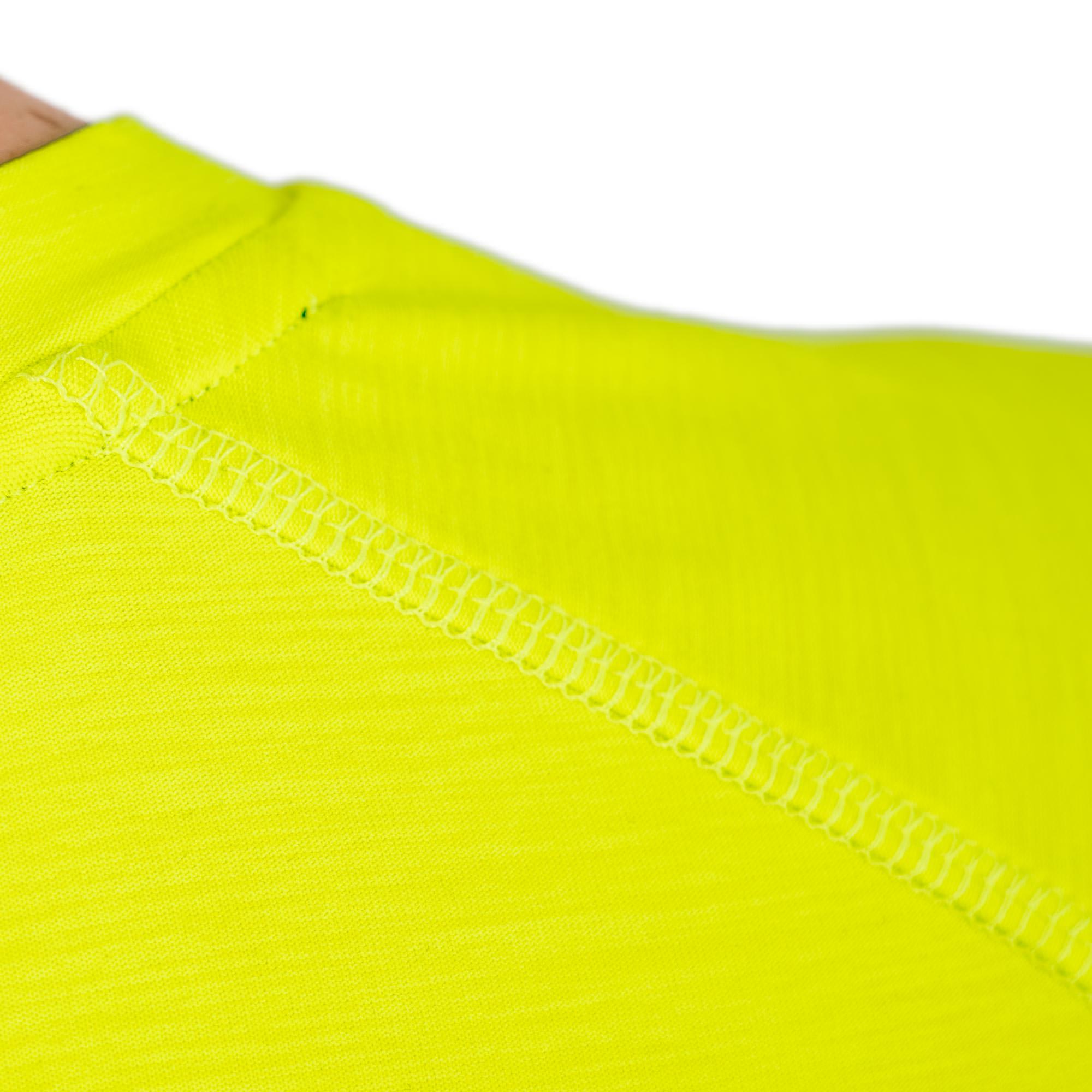 Andro tröja Melange Alpha neon gul