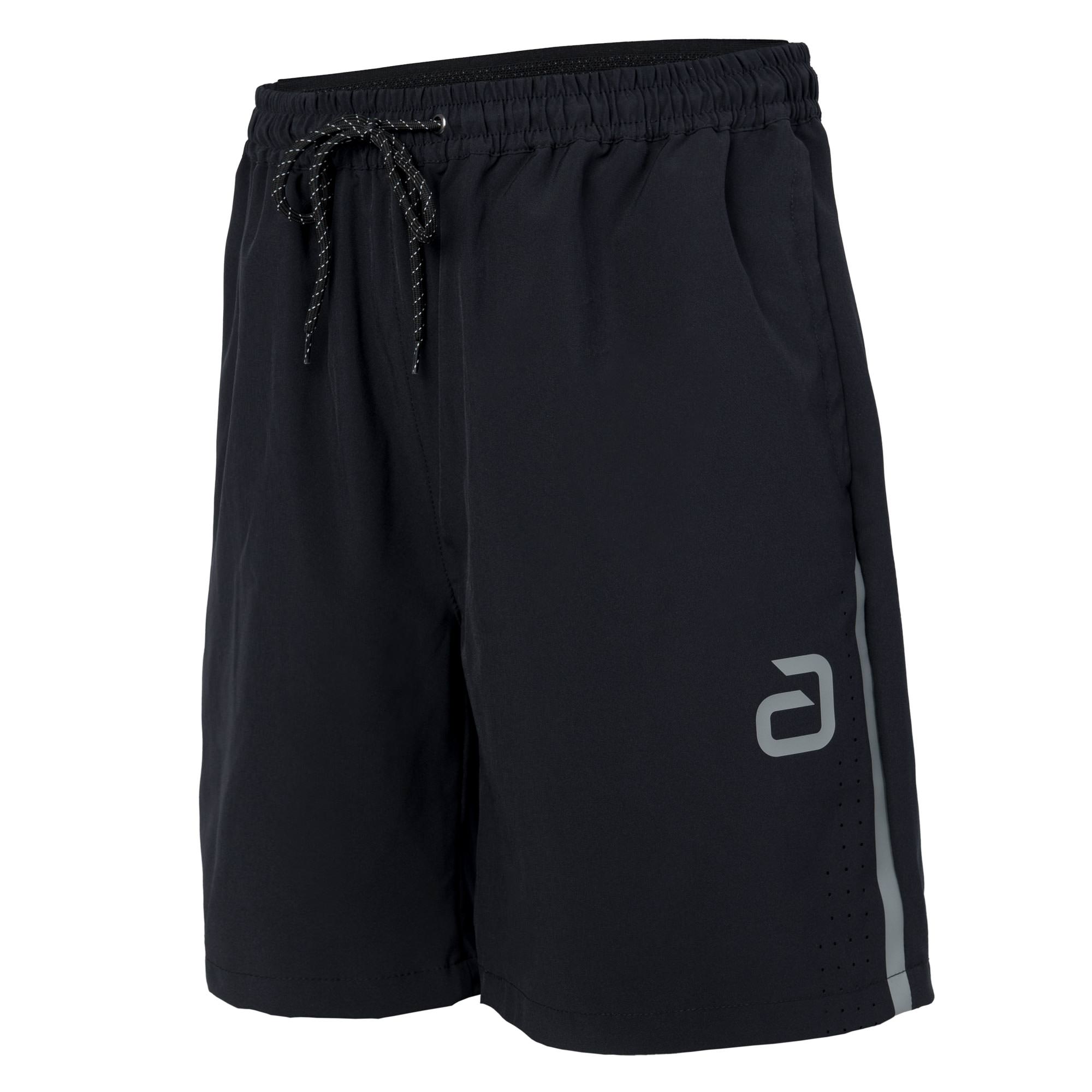 Andro Shorts Cuso svart/grå