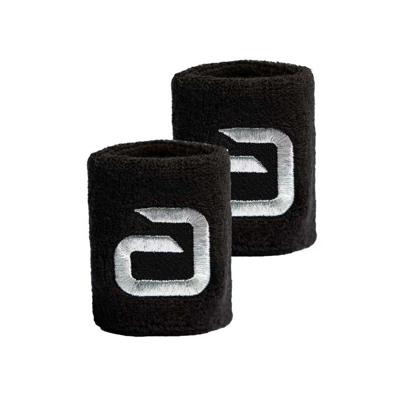 Andro Wrist Band Alpha svart/silver 2-pack