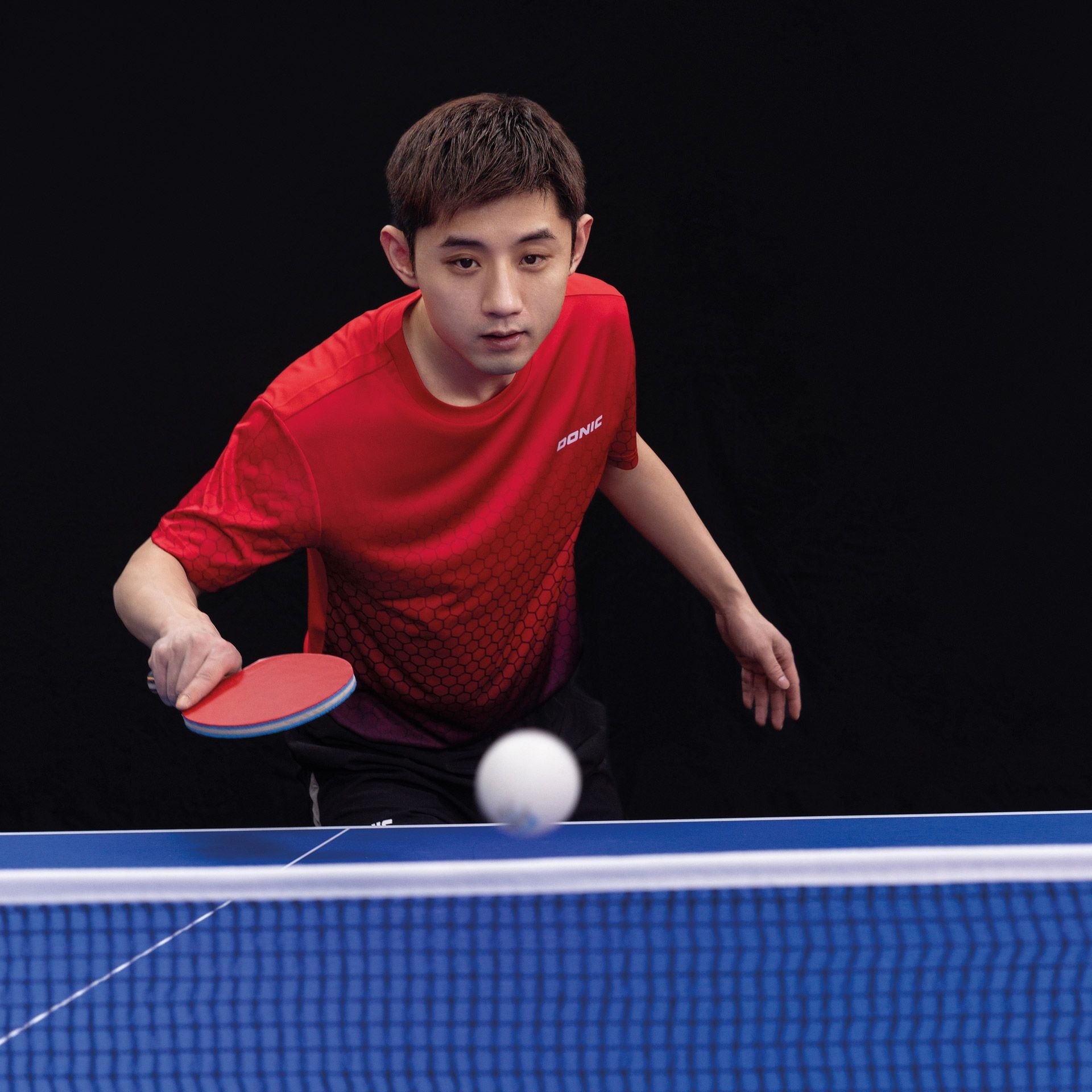 Donic t-shirt Scorpion Junior röd/svart