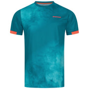 Donic t-shirt Axtion grön/ljusblå/orange