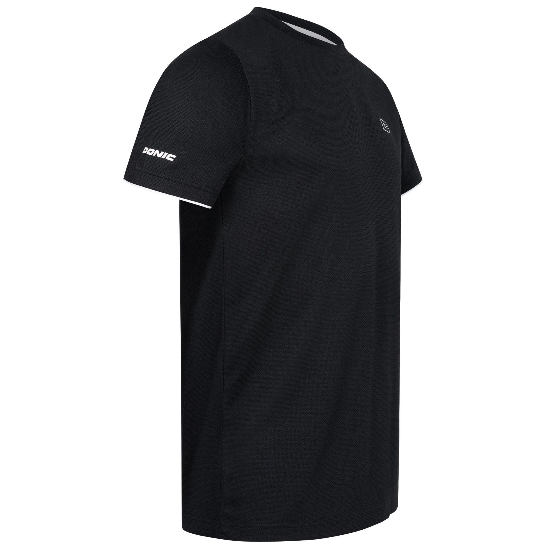 Donic t-shirt Black Series Junior svart