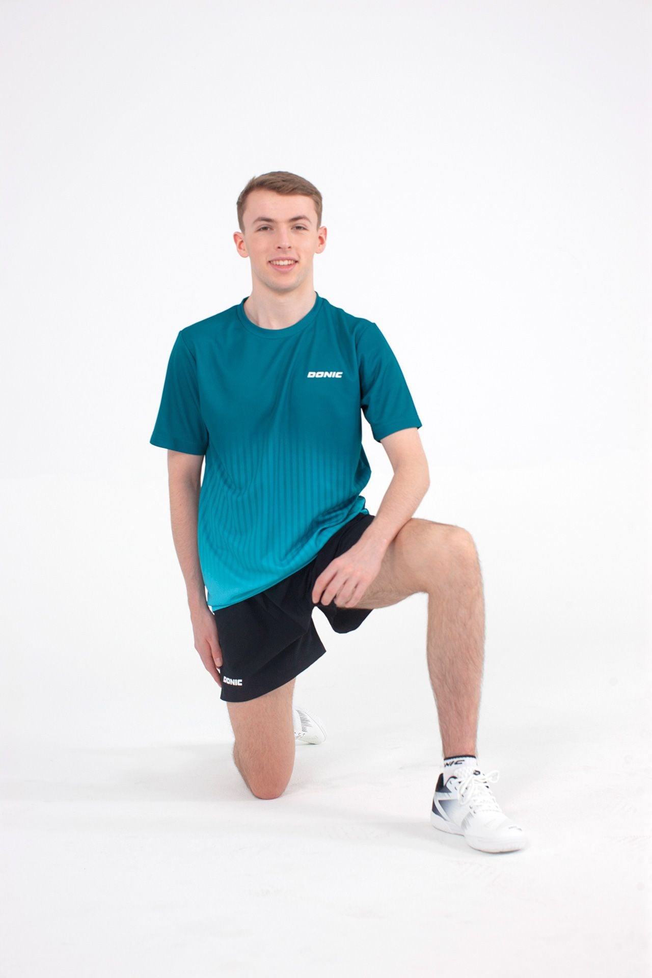 Donic t-shirt Driva Junior grön/ljusblå
