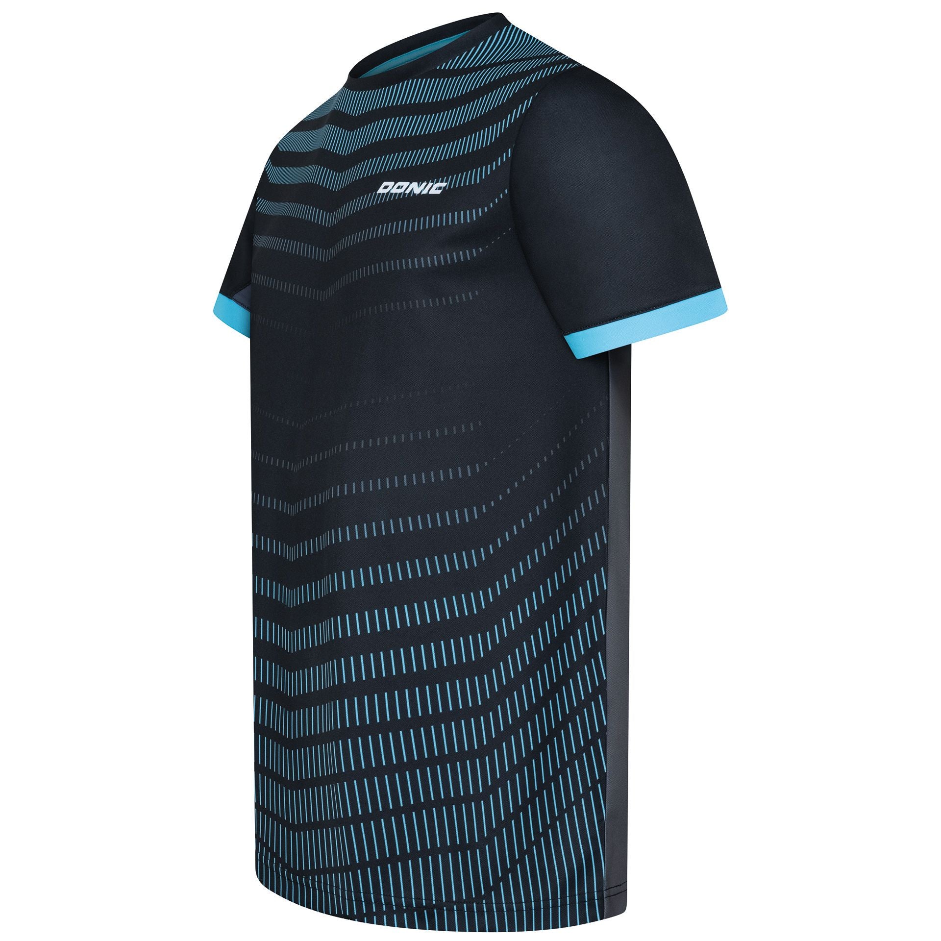 Donic t-shirt Driva Junior navy/cyan