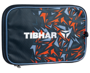 Tibhar Double Cover Spectra fyrkantig marinblå/orange