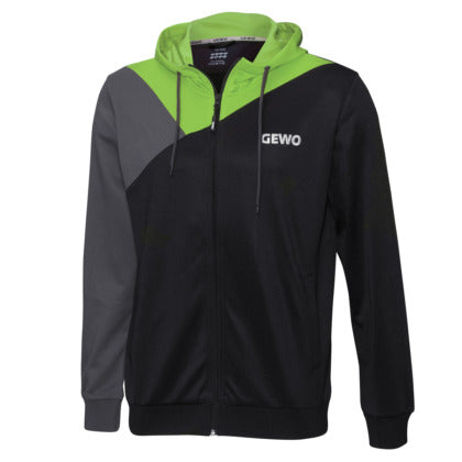 Gewo Hoody Toledo svart/lime