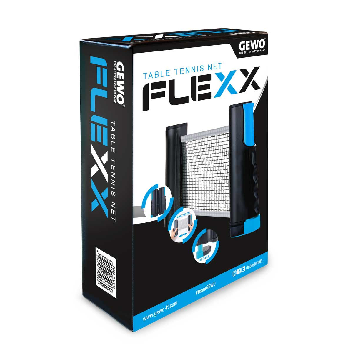Gewo Nät Flexx svart