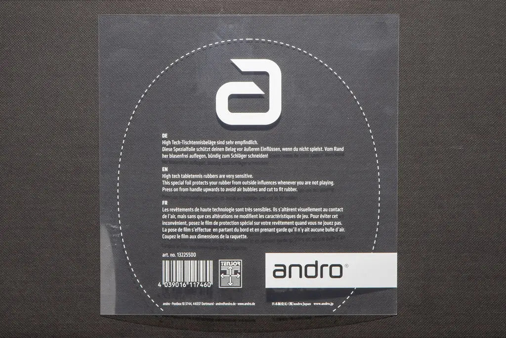 Andro Rubber Protection Sheet Andro SE - tabletennisstore.eu