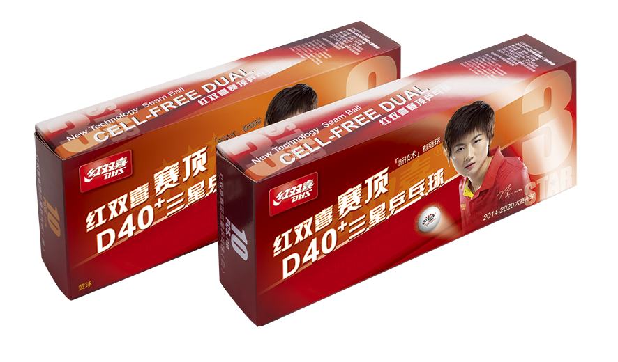 DHS Boll *** Dual ABS orange 40+ (100)