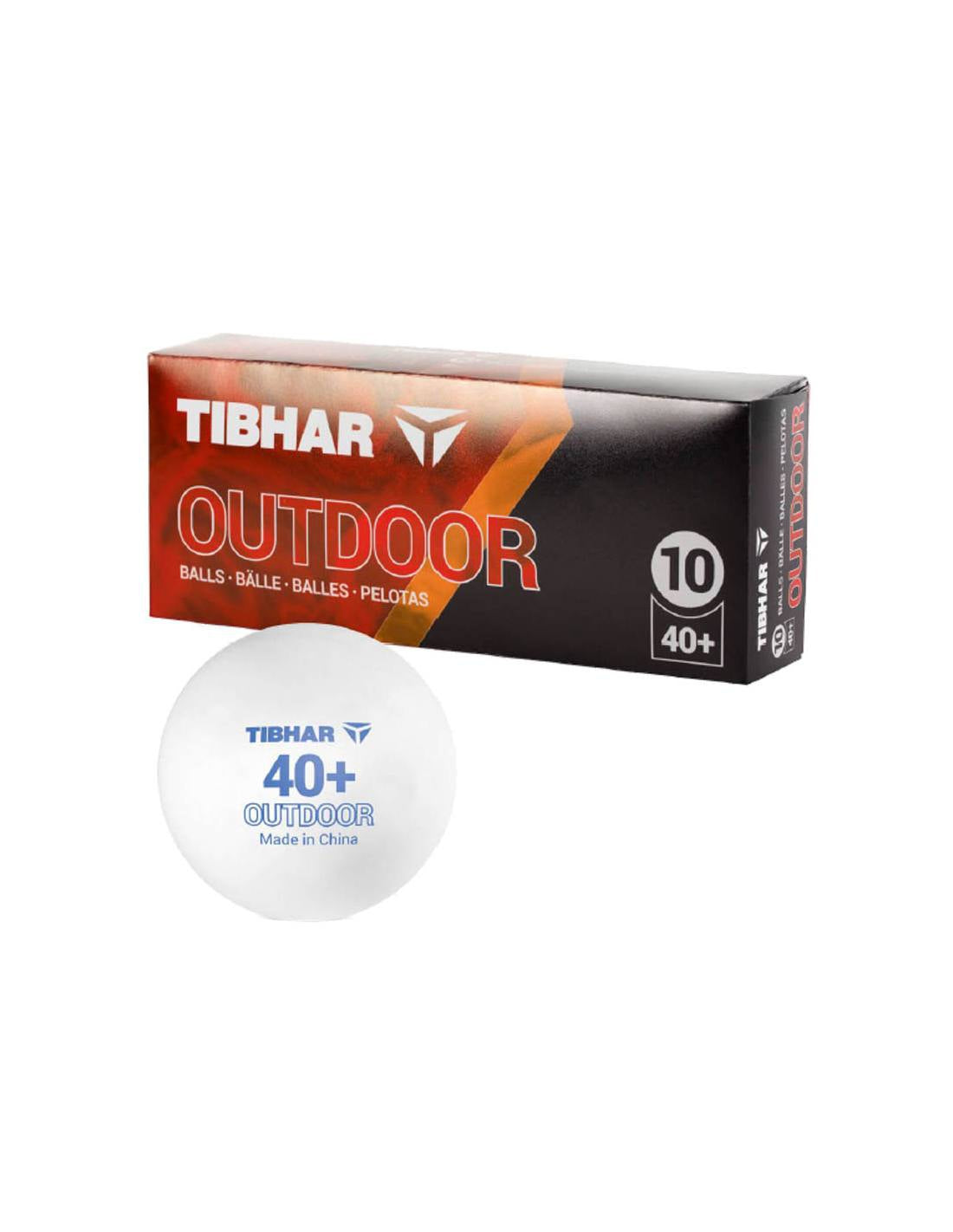 Tibhar Utomhusbollar 40+ vita